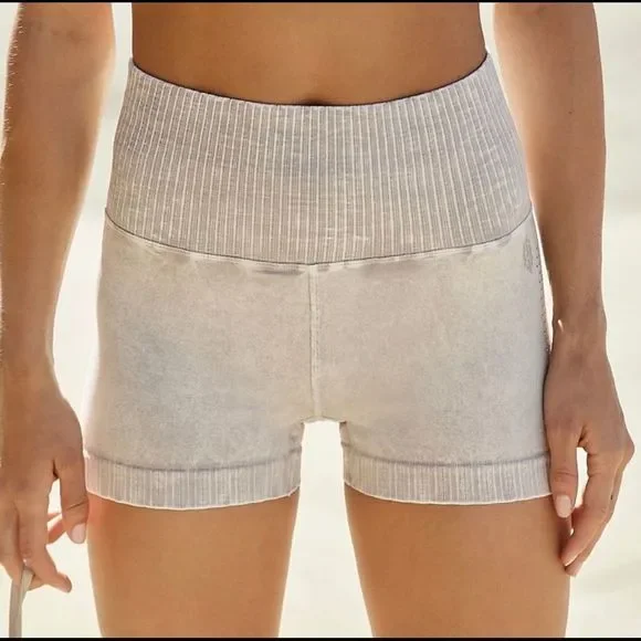 NWOT Free People Movement Good Karma Running Shorts Gray Size XL $48 - Picture 6 of 16